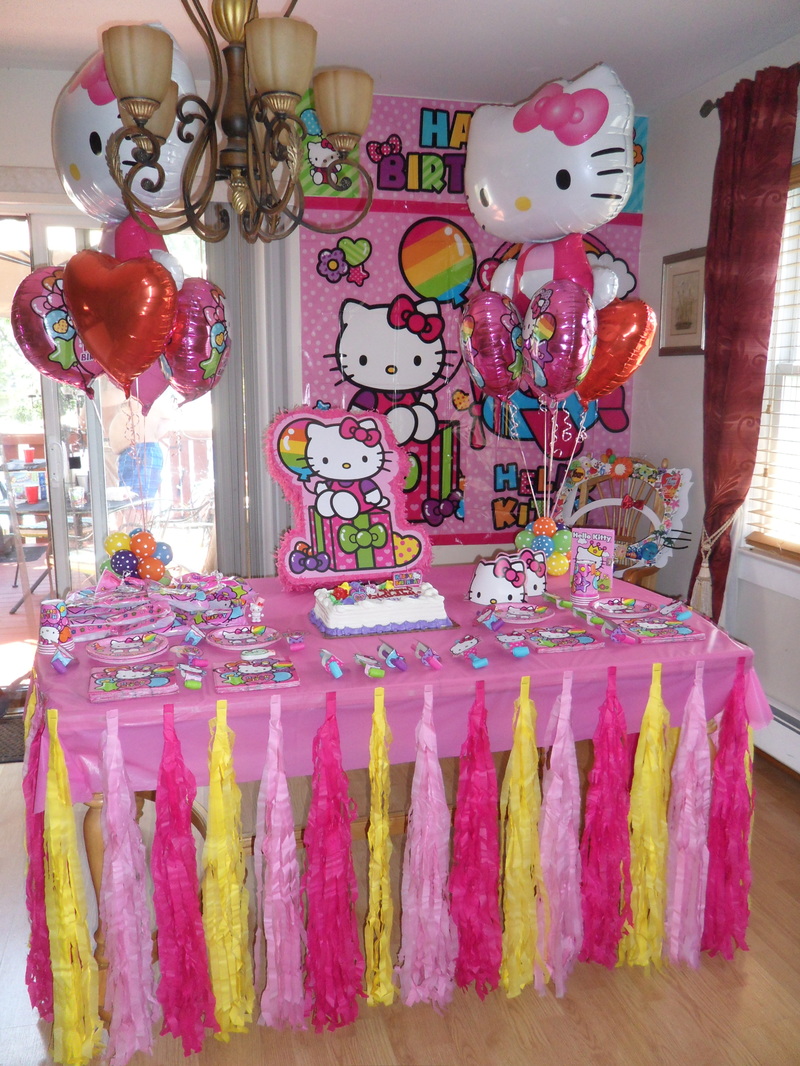 HELLO KITTY PARTY PARTY DECORATIONS BY TERESA