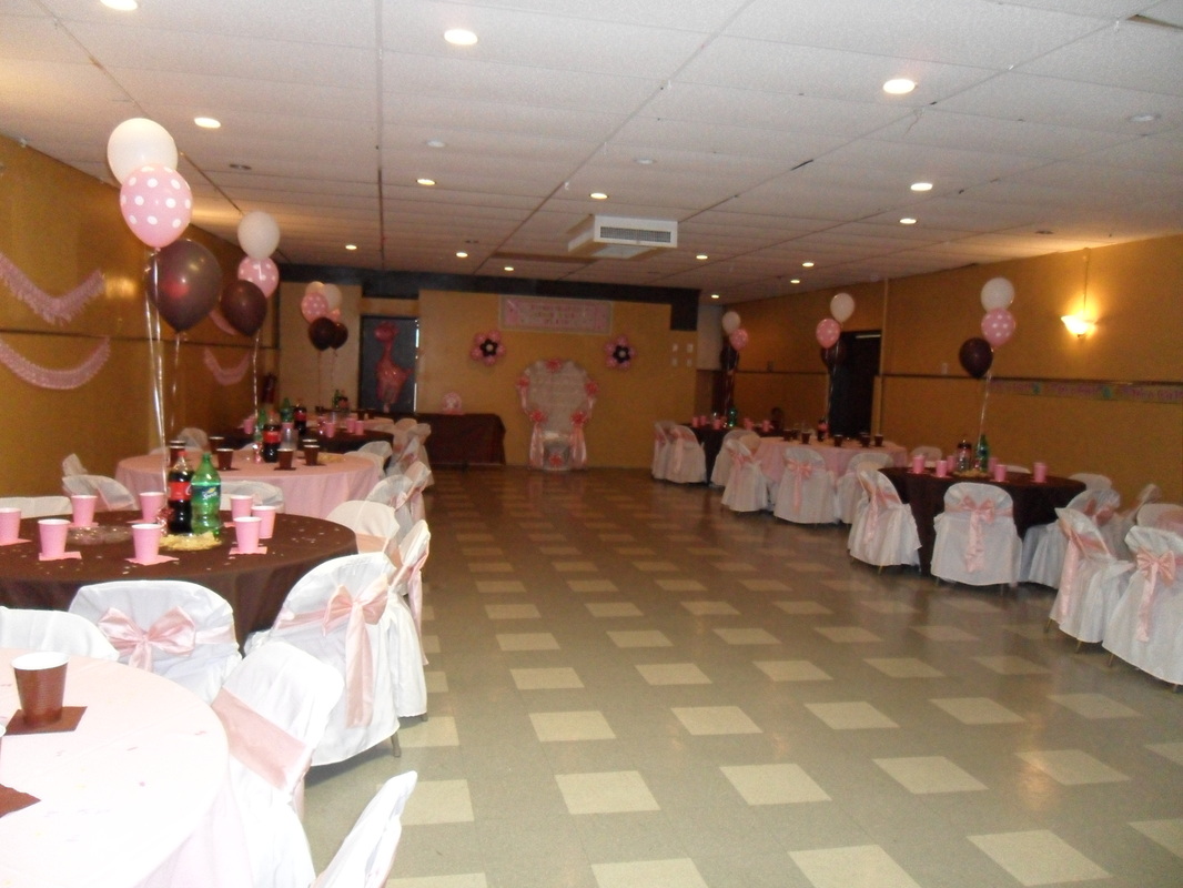BABY SHOWER DECORATION AT HALL